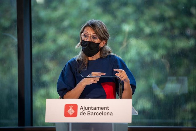 La ministra de Trabajo y Economía Social, Yolanda Díaz