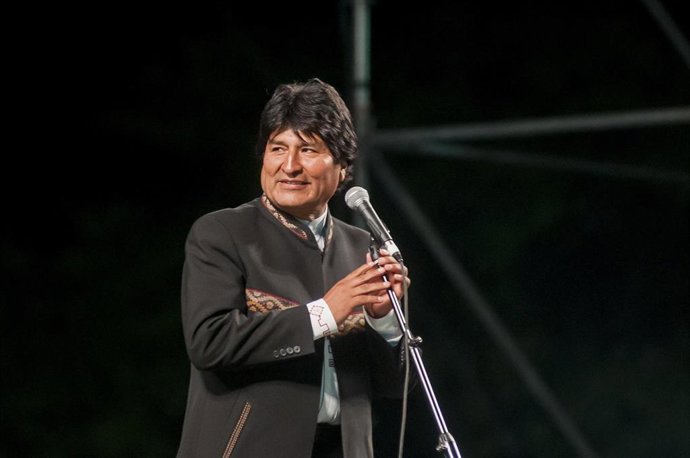 El expresidente de Bolivia Evo Morales