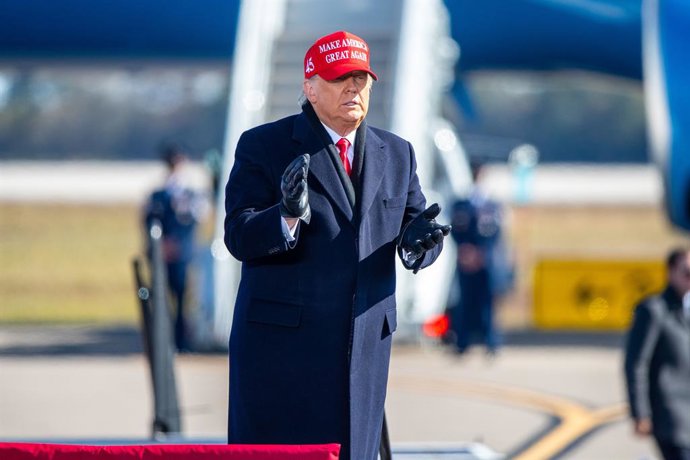 El presidente de EEUU, Donald Trump.
