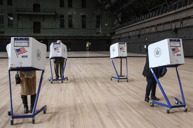 Colegios electorales en Nueva York 