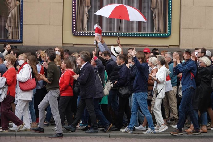 Protestas en Bielorrusia
