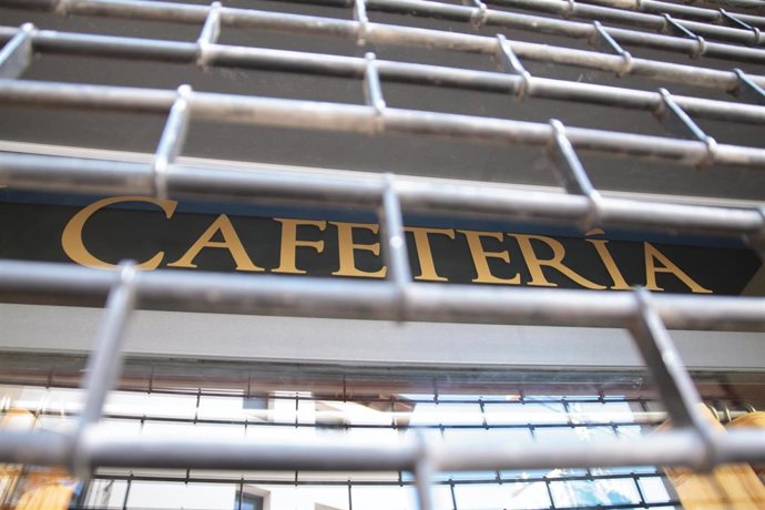 Imagen de archivo de un establecimiento de hostelería cerrado