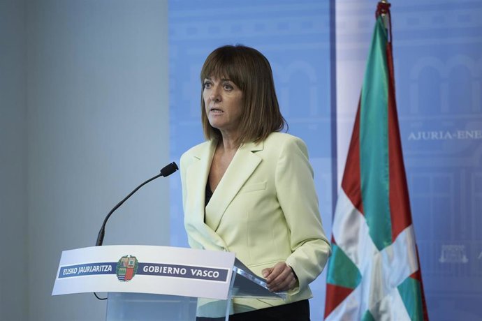 La vicelehendakari segunda, Idoia Mendia