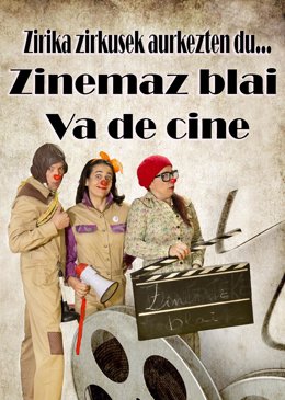 Cartel de la obra 'Va de cine' que se exhibirá en la red Civivox
