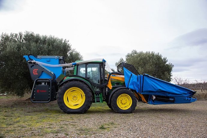 Máquina de recolección de Topavi