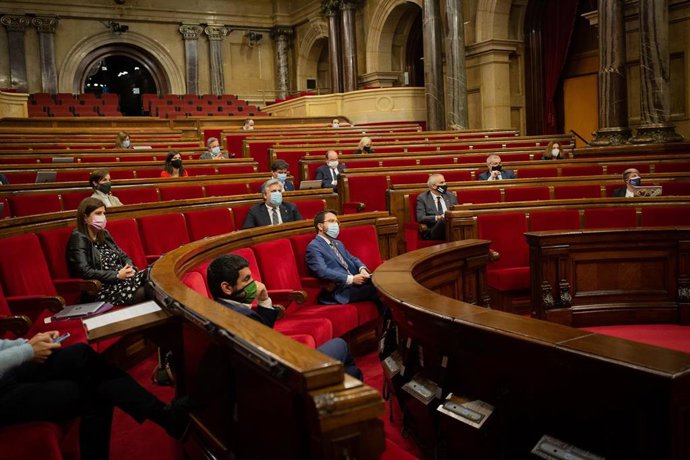 Pleno del Parlament del 4 de noviembre de 2020
