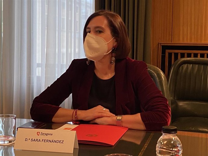 La vicealcaldesa de Zaragoza, Sara Fernández