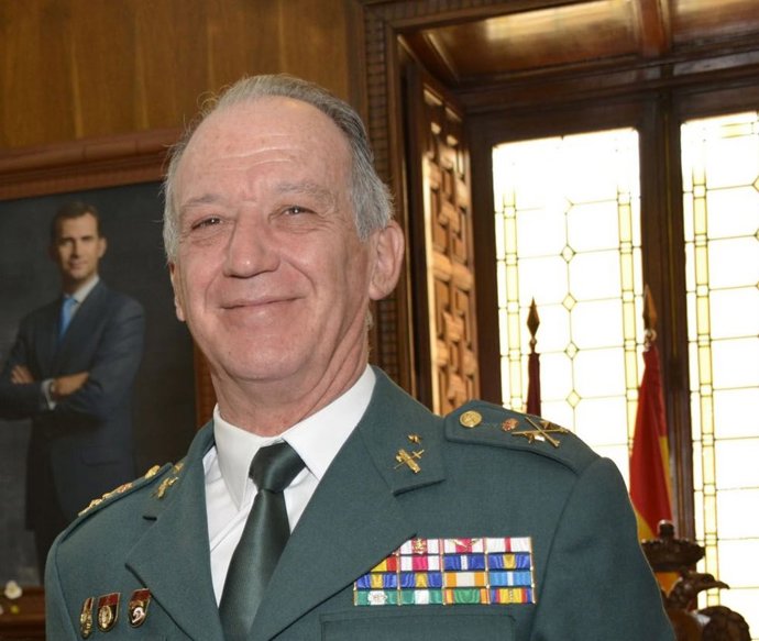 El general de división de la Guardia Civil Francisco Esteban
