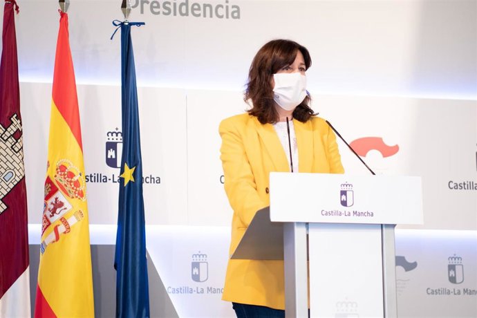 La consejera portavoz del Gobierno regional, Blanca Fernández,