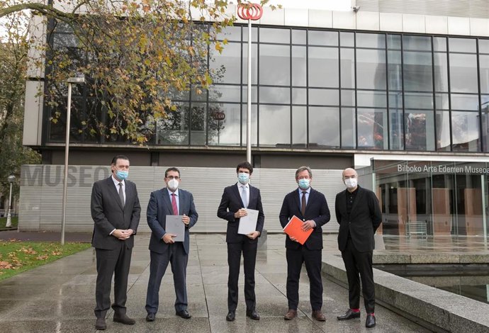 Presentación exposición de Otl Aicher en Bellas Artes de Bilbao