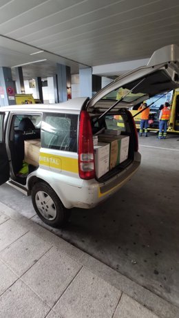 Equipos de protección contra el coronavirus entregados al Chuac