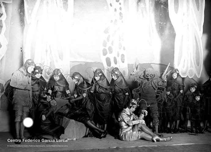 Documento gráfico de la exposición sobre 'El maleficio de la mariposa'