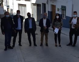 Recepción de trabajos en calles de Montefrío
