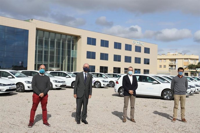 Presentación de la nueva flota eléctrica de Endesa en Baleares.