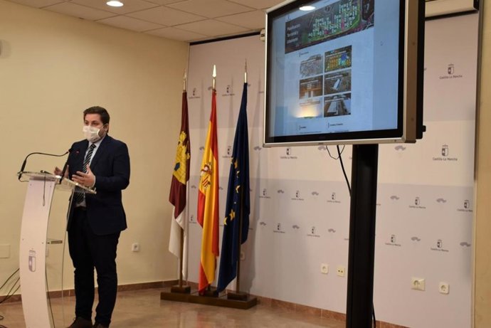 El consejero de Fomento, Nacho Hernando,