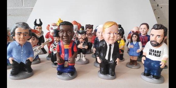 2. Fernando Simón, Ansu Fati, Koeman y Pau Donés, nuevos 'caganers' para esta Navidad