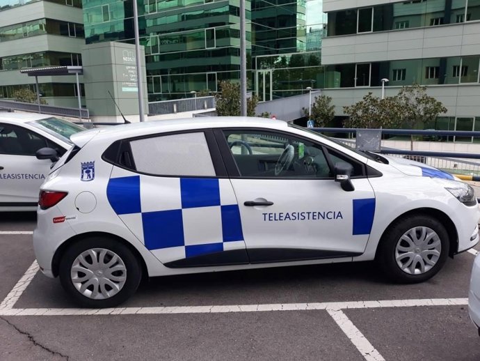 Unidad móvil del Servicio de Teleasistencia Domiciliaria