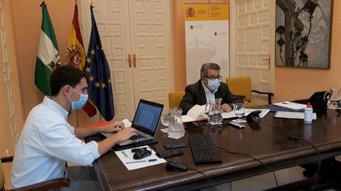 Carlos Toscano, en la reunión del Cecor