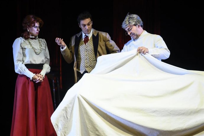 Una escena de la obra que Teatro del Temple lleva al Zorrilla este sábado.