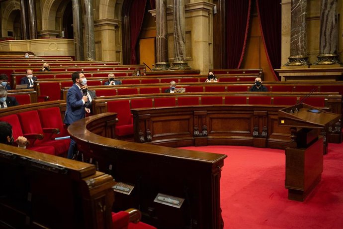 Pleno del Parlament del 4 de noviembre de 2020