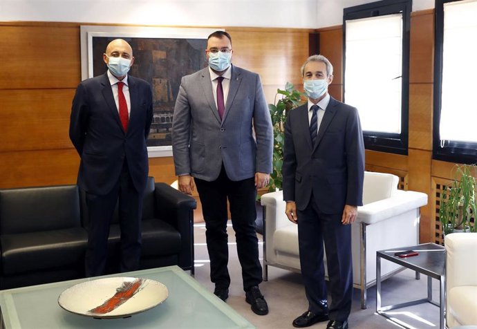 Fotos Presidente Principado Reunión El Corte Inglés