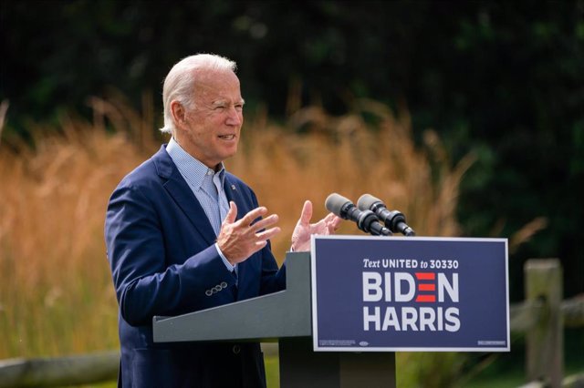 El candidato demócrata a la Casa Blanca, Joe Biden.