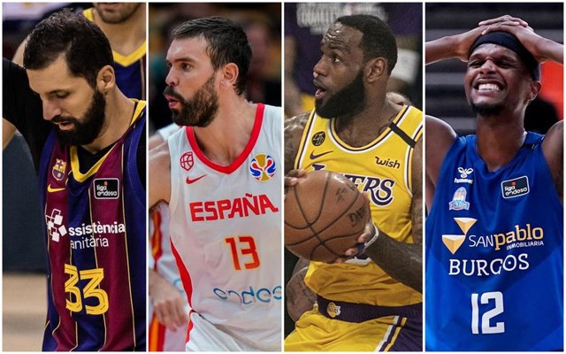 Protagonistas del baloncesto mundial