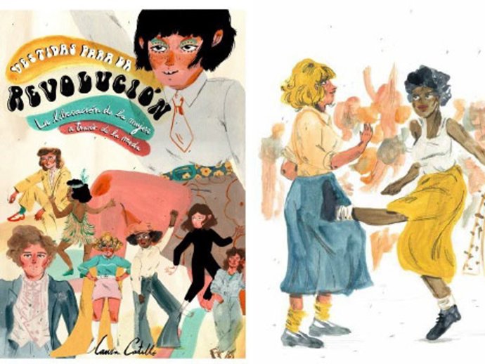 Portada de "Vestidas para la revolución. La liberación de la mujer a través de la moda"