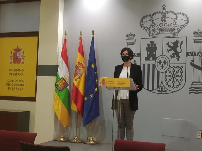 La delegada del Gobierno en La Rioja, María Marrodán