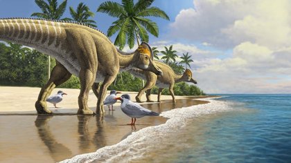 Primera investigación en sugerir que los dinosaurios cruzaron el océano