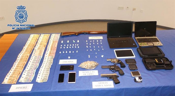 Nota De Prensa: "La Policía Nacional Desarticula En Talavera De La Reina Una Red De Tráfico De Cocaína Y Heroína"
