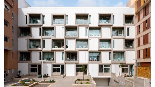 Edificio 'Casas Apiladas' en Telde