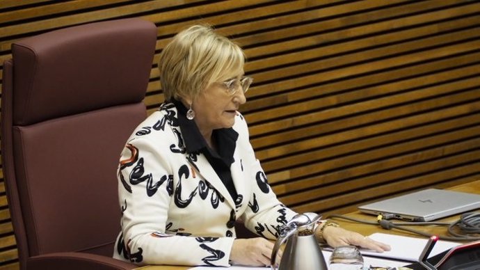 La consellera de Sanidad, Ana Barceló, comparece en Corts