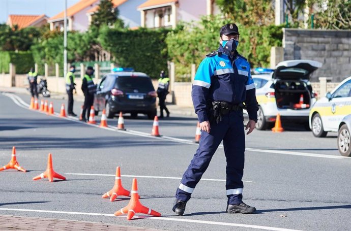 Dispositivo policial en Cantabria