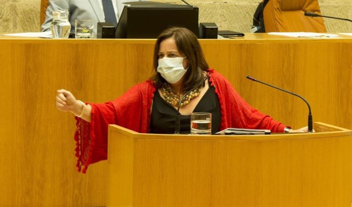 La diputada de IU, Henar Moreno