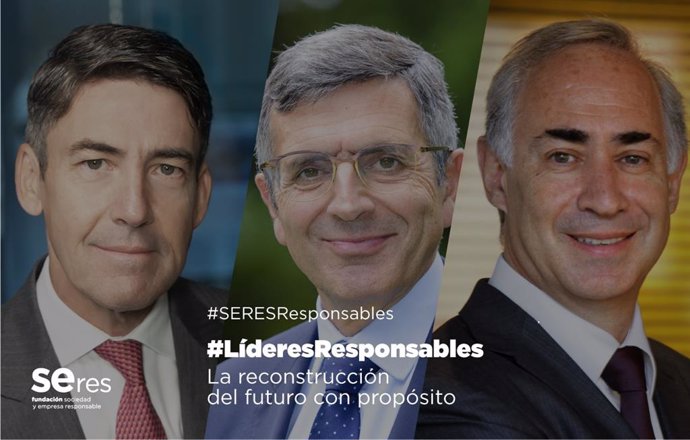 Decimoquinta sesión de #LíderesResponsables de Fundación SERES con el presidente de Accenture en España, Portugal e Israel, Domingo Mirón, y el presidente de Vodafone España, António Coimbra.