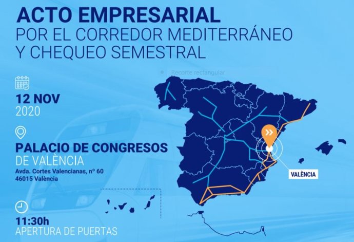 Acto empresarial por el Corredor Mediterráneo