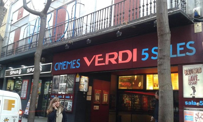 Los cines Verdi de Barcelona