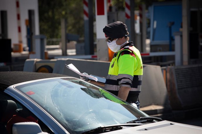 Un agent dels Mossos d'Esquadra 