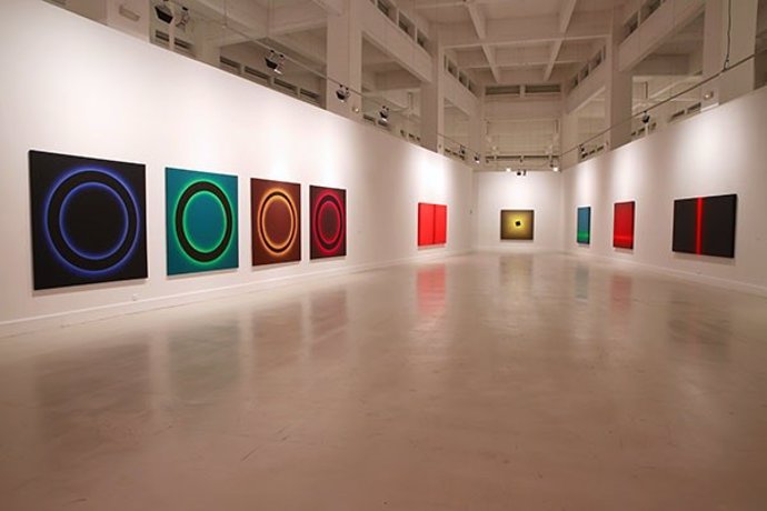 Exposición de José María Yturralde en Málaga en 2016