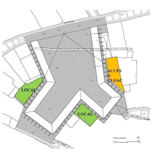 Proyecto de construcción de locales en el ámbito de las Cloacas Romanas para usos dotacionales