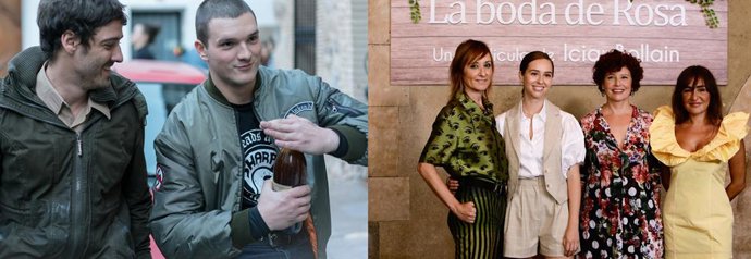 Fotograma de 'La mort de Guillem' y presentación de 'La boda de Rosa'