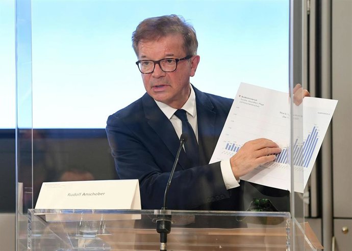 El ministro de Salud de Austria, Rudolf Anschober. 