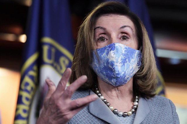 La presidenta de la Cámara de Representantes de Estados Unidos, Nancy Pelosi. 