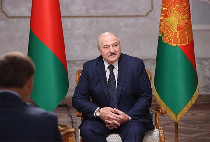 El presidente de Bielorrusia, Alexander Lukashenko.
