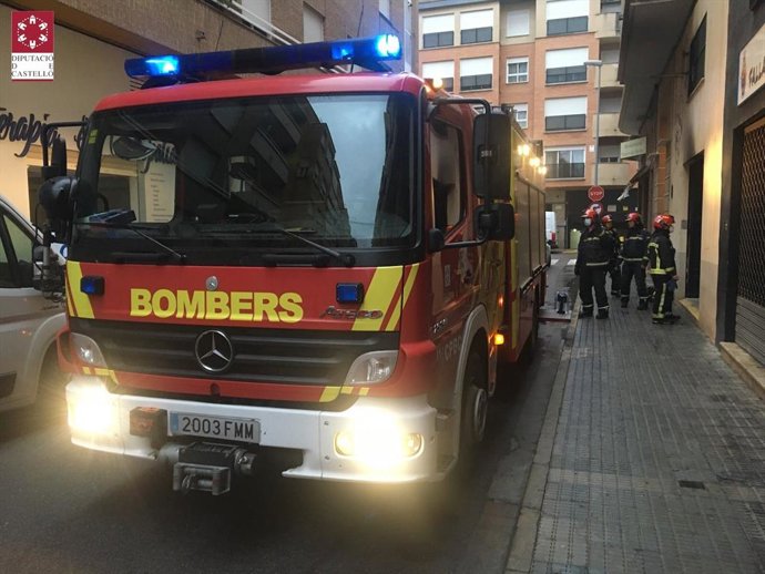 Intervención en un incendio