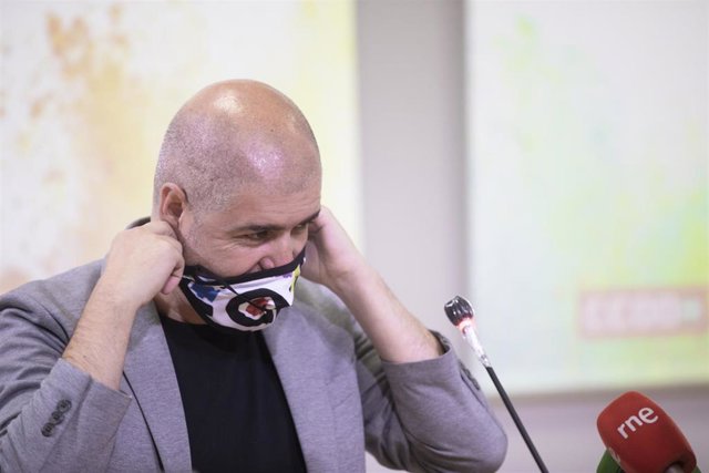 rueda de prensa del secretario general de CCOO, Unai Sordo