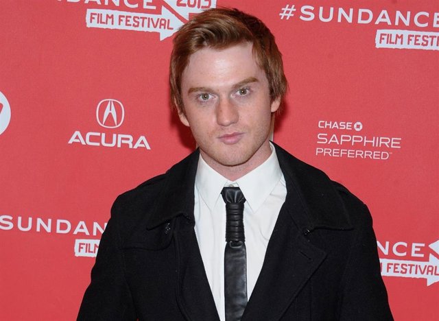 El actor Eddie Hassell en la premiere en Sundance de Jobs