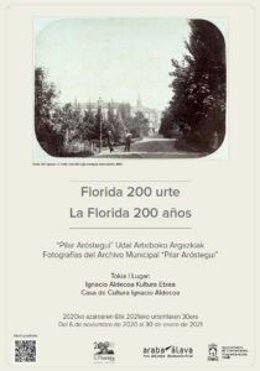 La Casa de Cultura Ignacio Aldecoa acoge la muestra 'La Florida, 200 años' del Archivo Municipal de Vitoria