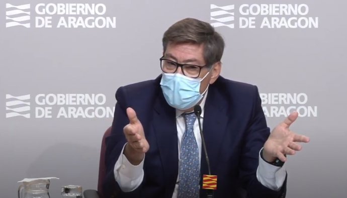 El vicepresidente del Gobierno de Aragón, Arturo Aliaga.
